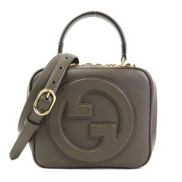 GUCCI Brown Shoulder Bag - Picture 1 of 5